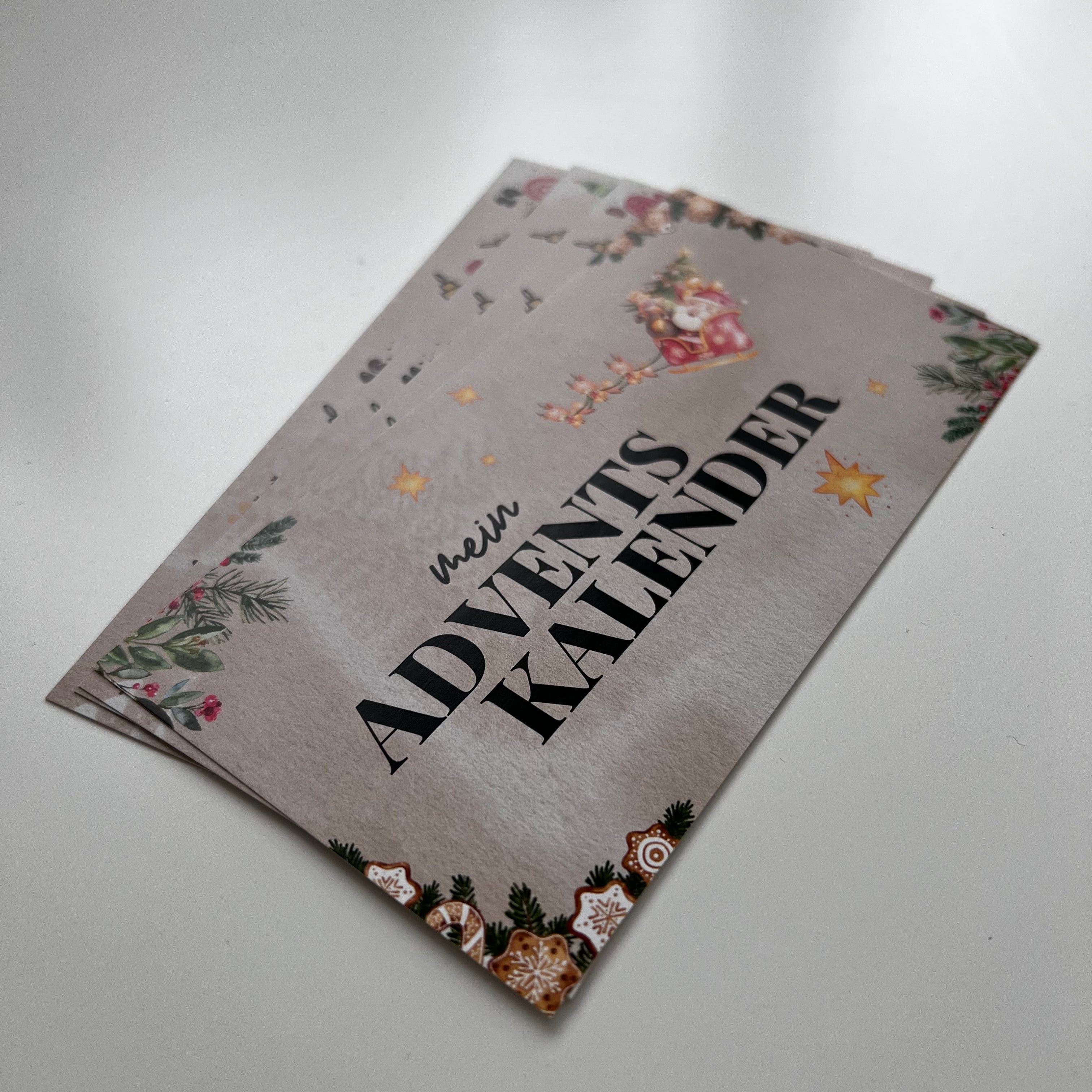 mein Adventskalender - Rubbel Challenge
