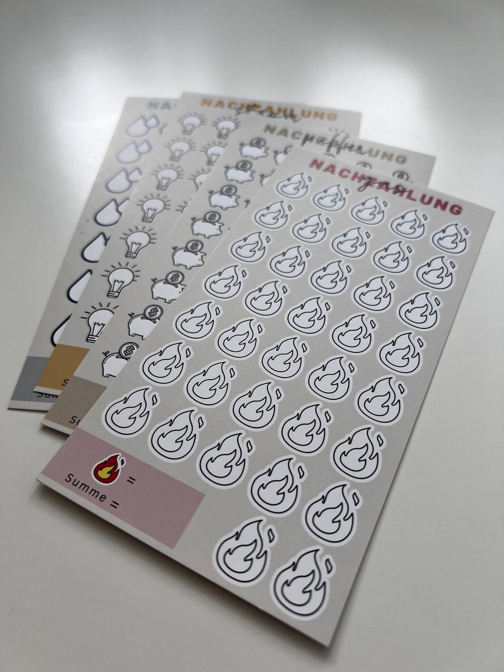 Nachzahlung - Sparchallenge