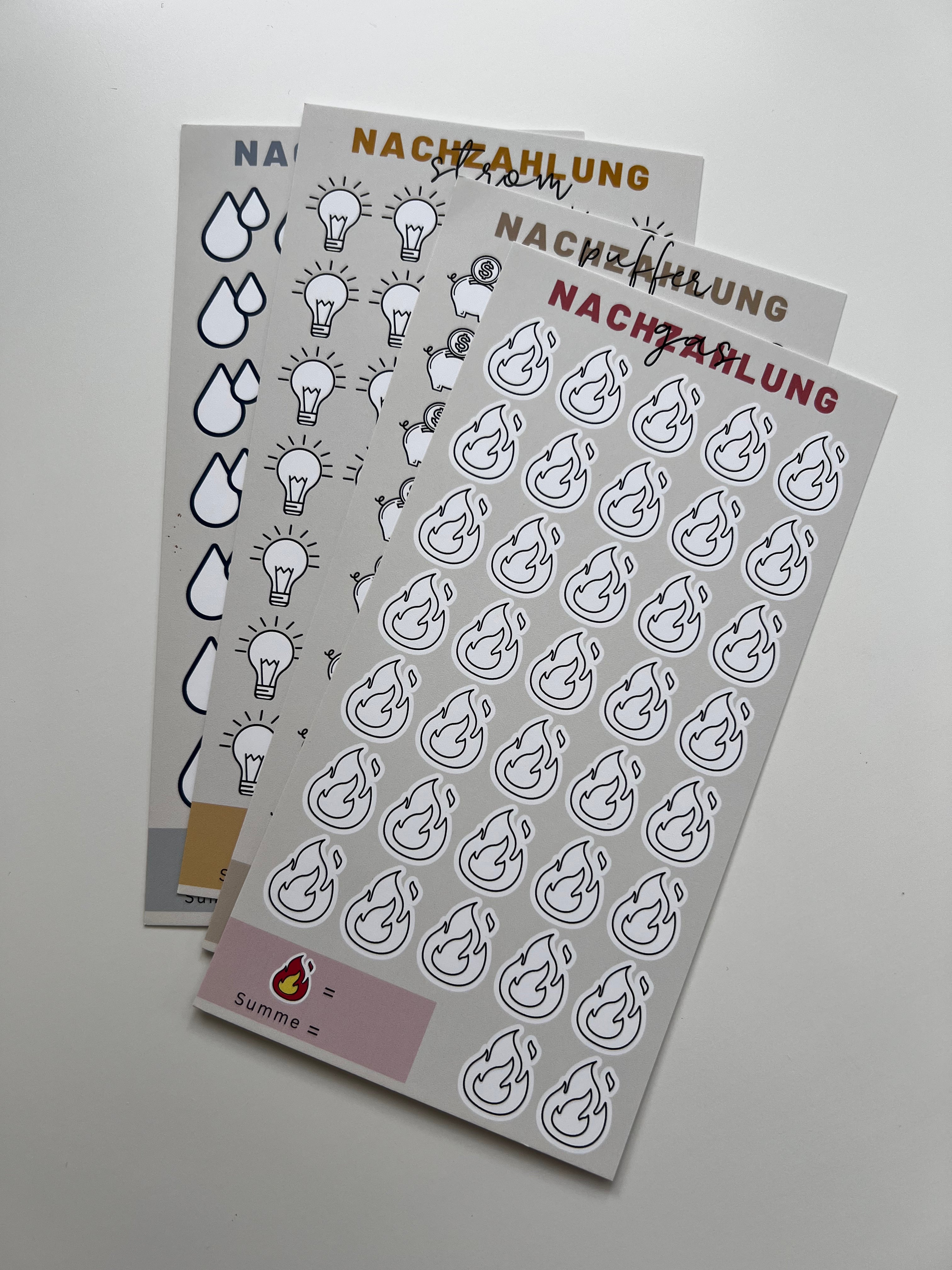 Nachzahlung - Sparchallenge
